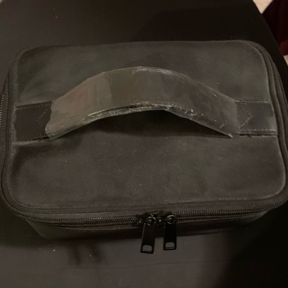 Muji makeup or toiletries case